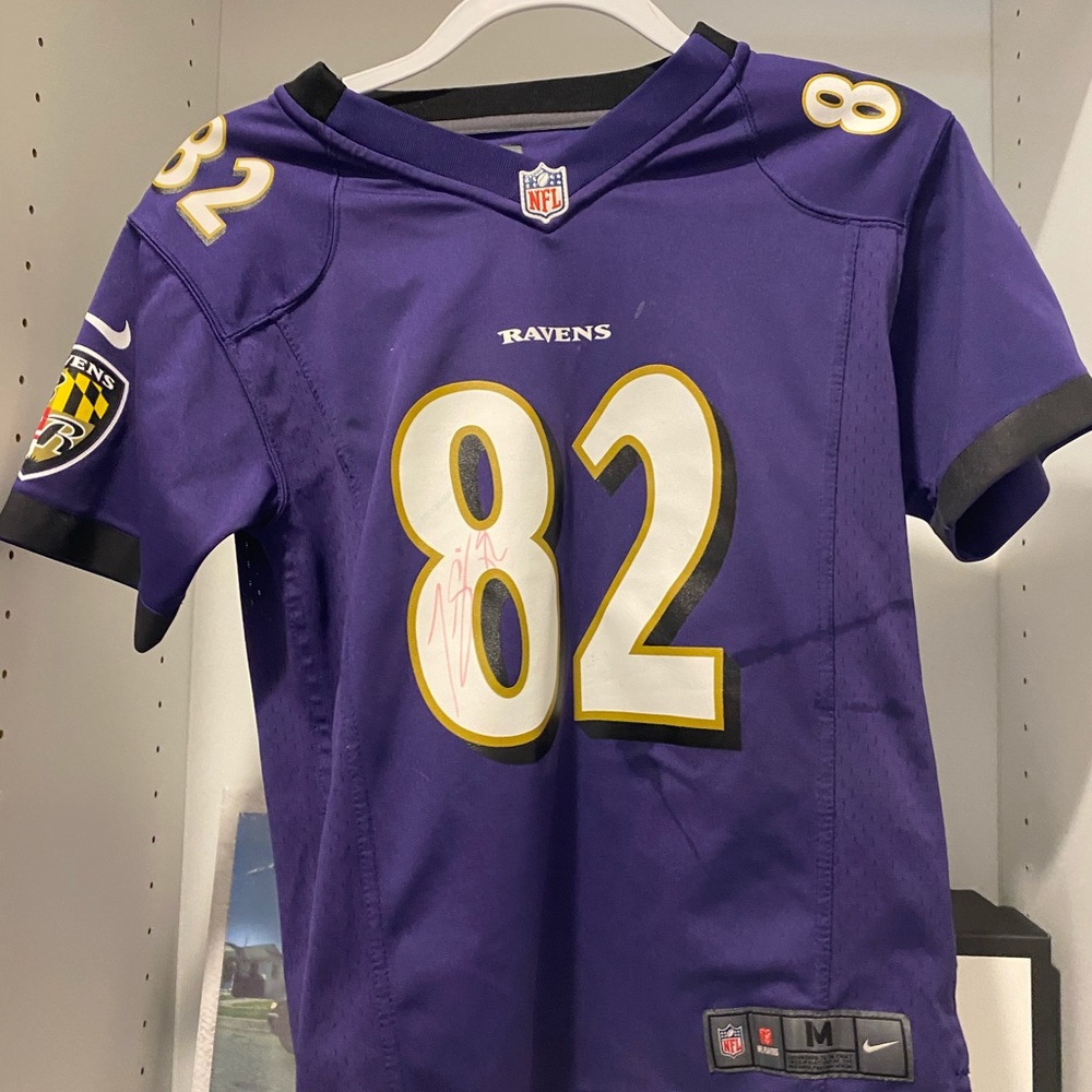 Signed Torrey Smith Jersey